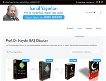 Tablet Screenshot of icmalyayinlari.com